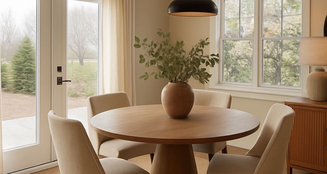 Interior of completed home, Longview Truro